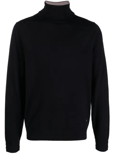 PS Paul Smith roll-neck merino wool jumper Blue M2R533XL21861