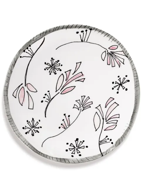 Serax x Marni Midnight Flowers dinner plates (set of two) White B9223104410