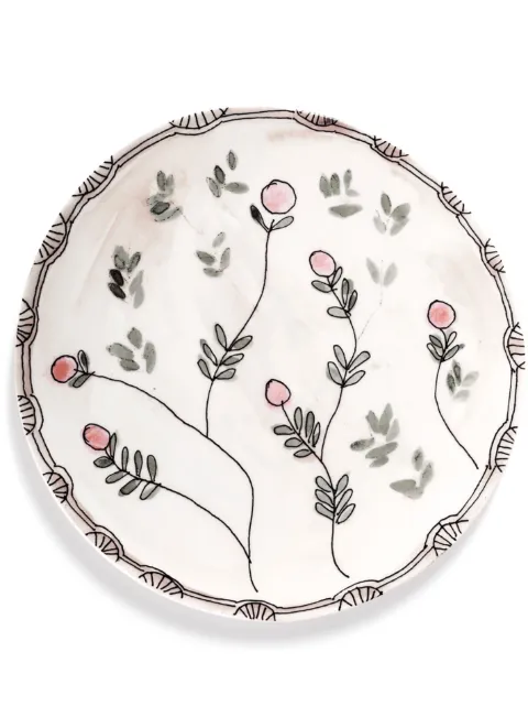 Serax x Marni Midnight Flowers serving plates (set of two) Neutrals B9223105414