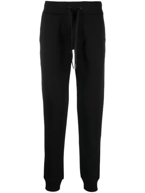 Iceberg logo-embroidered cotton track pants Black B0106300