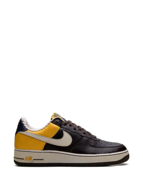 Nike Air Force 1 Premium leather sneakers Black 313641