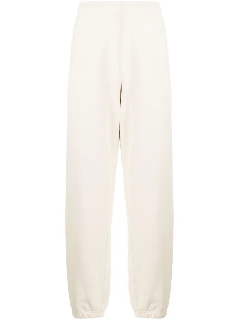 Stone Island logo-appliqué cotton track pants Neutrals 7915653X6