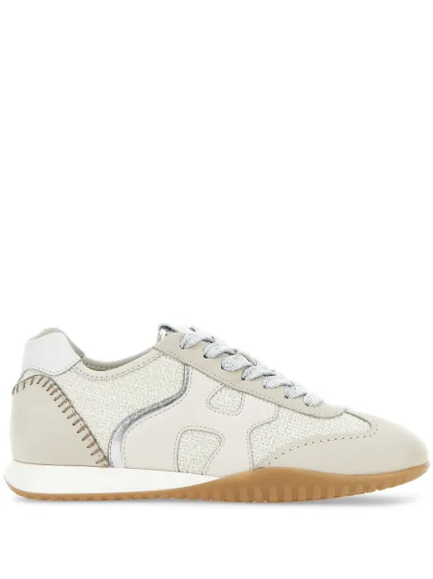 Hogan Olympia-Z nubuck leather sneakers White HXW5650ET8CT6X