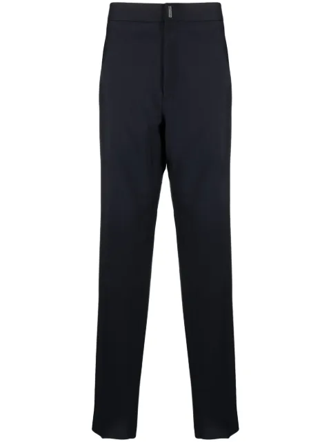 Givenchy straight-cut tailored trousers Blue BM50TJ100H