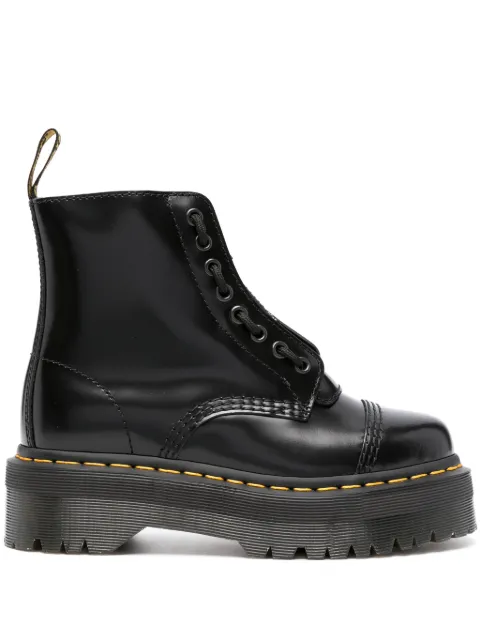 Dr. Martens Sinclair zip-up leather boots Black 31213001