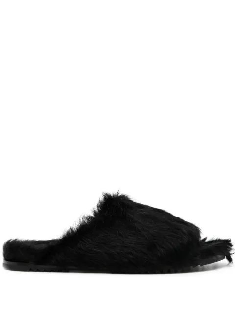 Rick Owens Granolas open-toe slides Black RU02C7818LHL