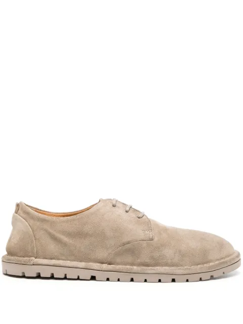 Marsèll Sancrispa suede lace-up Derby shoes Grey MWG002141