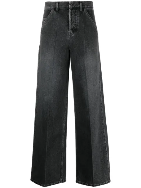 Petar Petrov Longest Day wide-leg jeans Black LONGESTDAYJEANSF23DP1