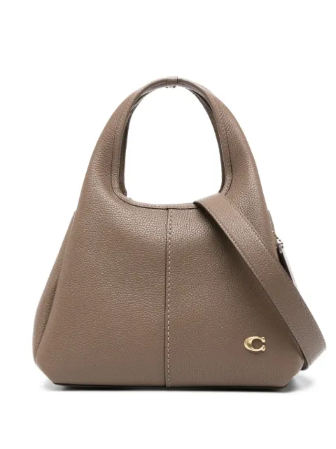 Coach Lana pebbled-leather tote bag Brown CM545