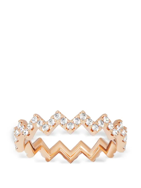 APM Monaco up and down ring Pink P17931OX