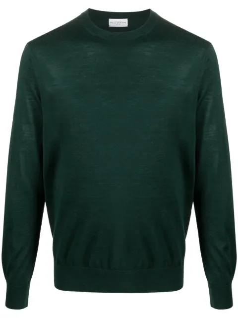 Ballantyne crew-neck wool jumper Green B2P00016W02