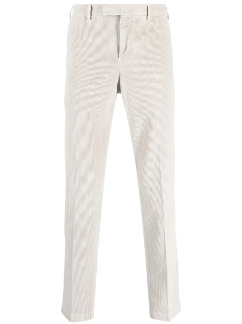 PT Torino corduroy slim-cut trousers Grey COATMAZ00CL1TU87
