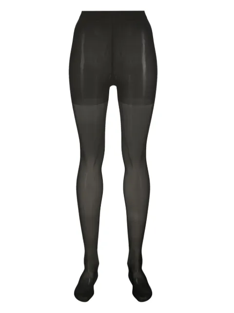 Wolford Individual 10 Control Top sheer tights Black 18163
