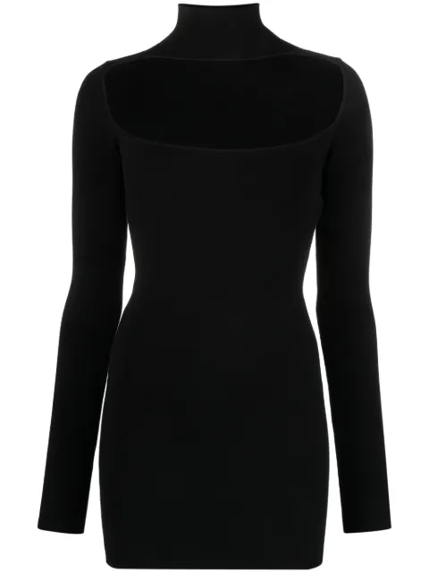Ssheena Kloe cut-out minidress Black 23FWKLOEFF23001093