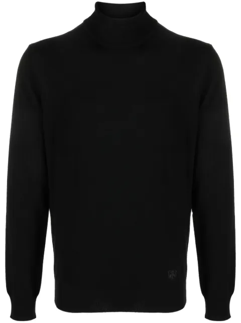 Corneliani high-neck virgin-wool jumper Black 92M5033825100
