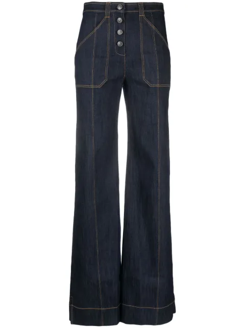 Cinq A Sept Long Benji cotton jeans Blue ZP6601502Z