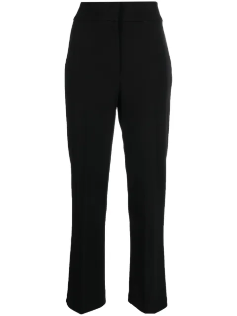 DKNY high-waisted cropped trousers Black P2RLAO19