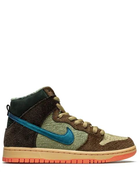 Nike x Concepts SB Dunk High "Turdunken" sneakers Brown DC6887