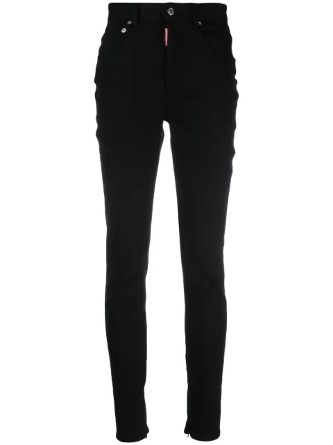 DSQUARED2 high-waist slim-cut jeans Black S75LB0840S30806