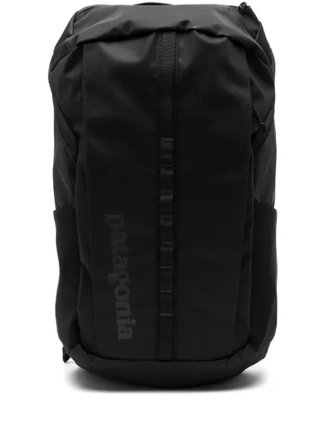 Patagonia logo-print backpack Black 49298
