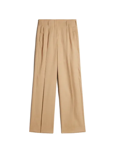 Golden Goose high-waisted wide-leg trousers Neutrals GWP01203P001170