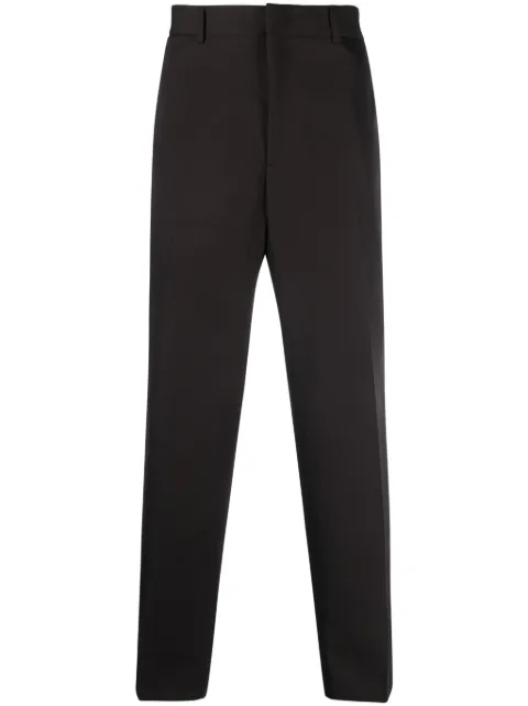 Jil Sander tapered-leg tailored trousers Brown J22KA0127J40117