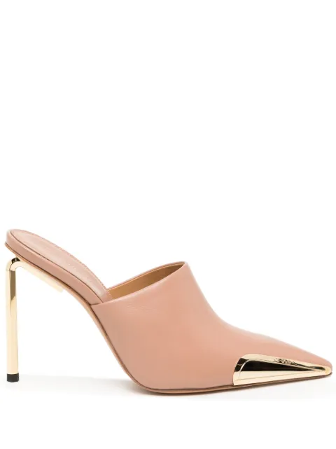 Off-White Allenframe leather mules Pink OWIJ036F23LEA0023176