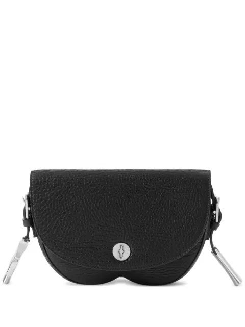 Burberry Chess leather satchel bag Black 8075511