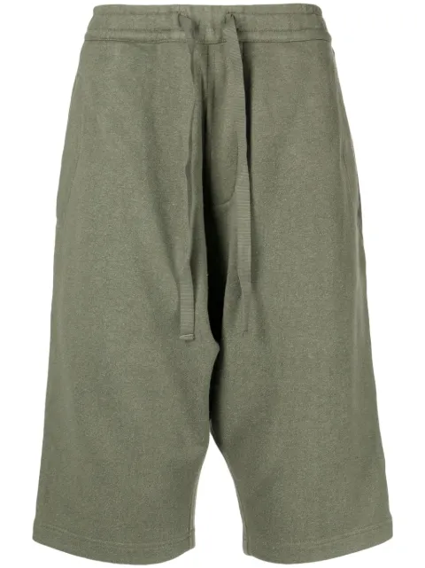 Maharishi straight-leg drawstring shorts Green 4265LOOSELOWHEMP