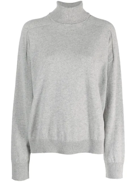 ARMARIUM mélange-effect roll-neck jumper Grey ARMTMKN03WS01