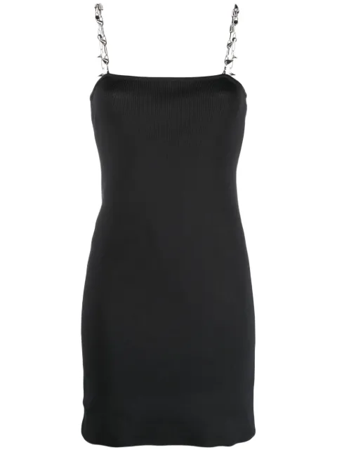 1017 ALYX 9SM studded chain-strap minidress Black AAWKN0216YA01JBLK0001