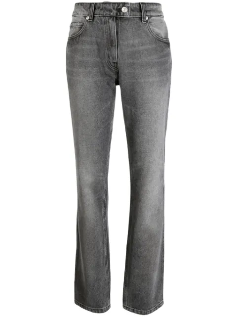 Courrèges straight-leg cotton jeans Black 422DPA013DE0009