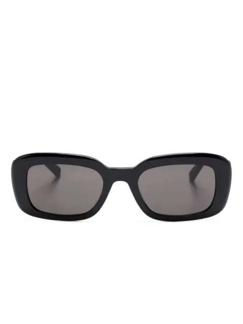 Saint Laurent Eyewear rectangle-frame sunglasses Black SLM130