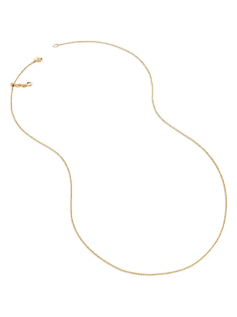 Monica Vinader fine-chain necklace Gold GPCHR022NON