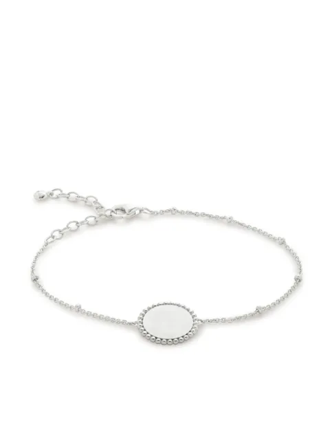 Monica Vinader Deia bead-embellished bracelet Silver SSBLDBEDNON