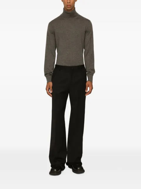 Dolce & Gabbana cashmere high-neck jumper Grey GXB00TJAW2O