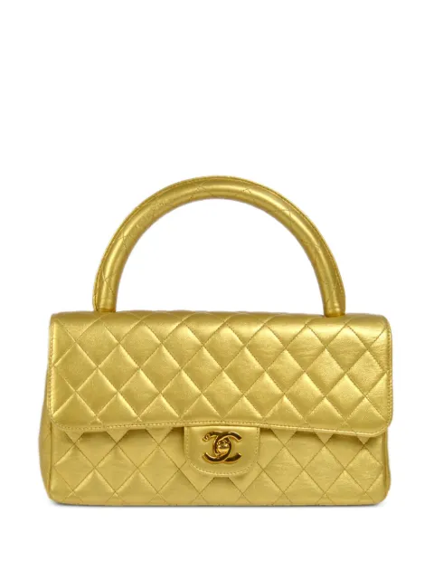 CHANEL Pre-Owned 1992 Classic Flap handbag Gold 2962194