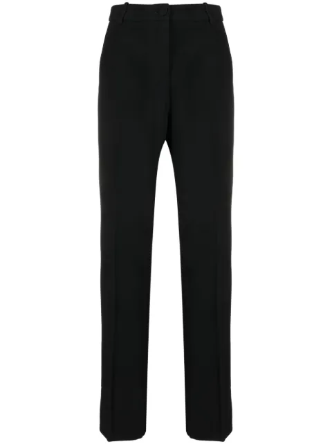 Federica Tosi mid-waist tailored trousers Black FTI23PA1230GA0023