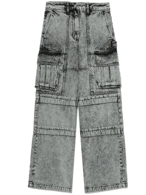 Juun.J mid-rise wide-leg jeans Grey JW3821W04