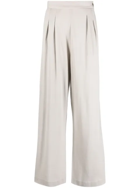 Fabiana Filippi pleated wool trousers Neutrals PAD223F6370000D577
