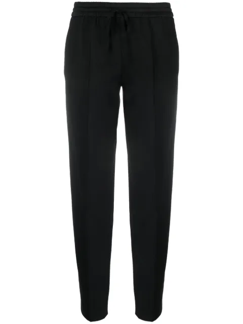 TWINSET drawstring-waits straight-leg trousers Black 232TP202F