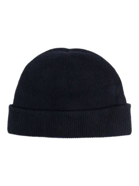 arch4 fine-ribbed cashmere beanie Blue KNBE22209REDWOOD