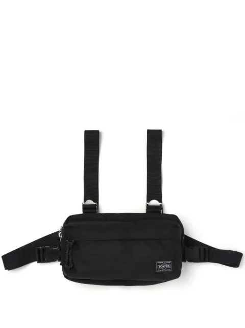 Comme des Garçons Homme x Porter logo-patch chest bag Black HLK201