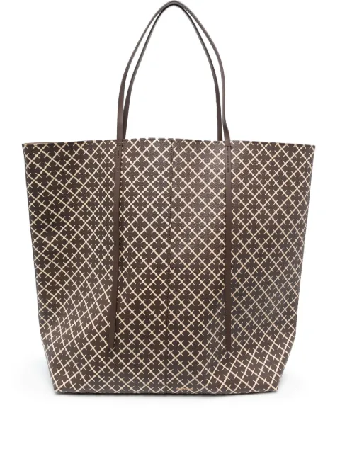 By Malene Birger Abigail printed tote bag Brown Q68960144Z