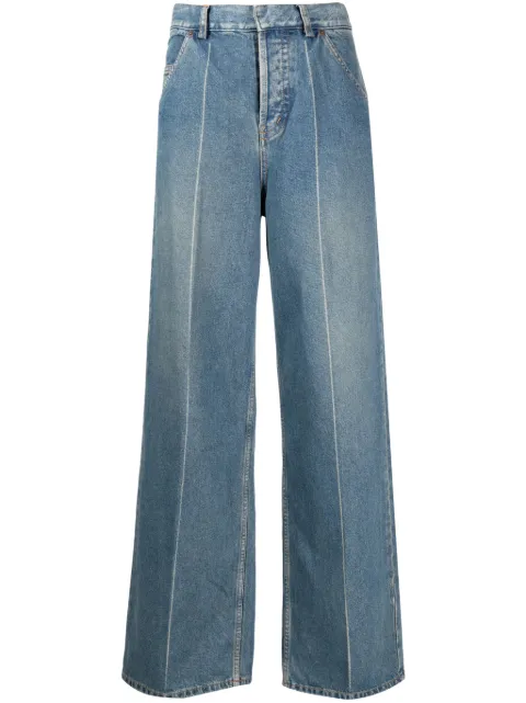 Petar Petrov high-rise wide-leg jeans Blue F23DP1