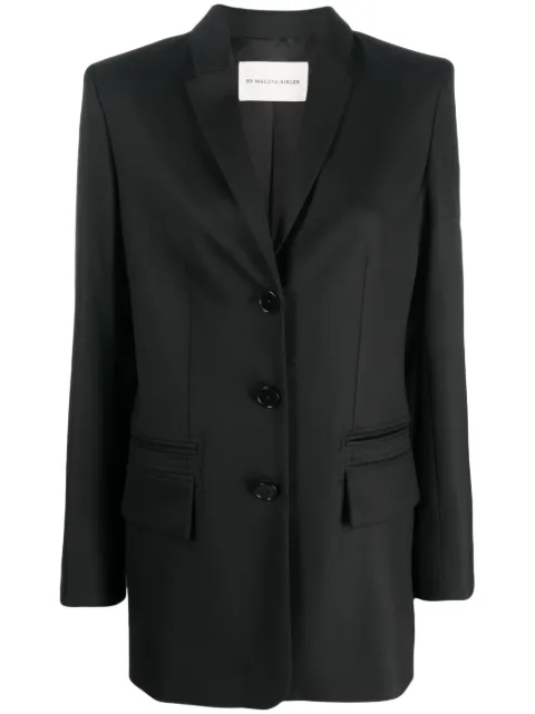 By Malene Birger Porter tailored single-breasted blazer Black Q71447021Z