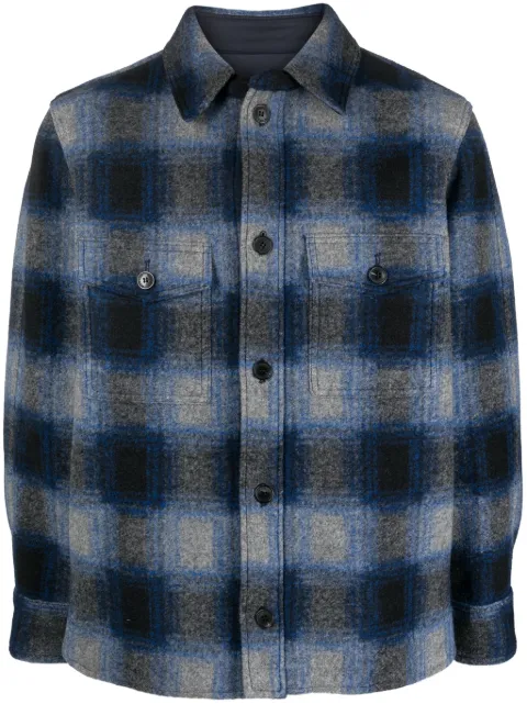 MARANT Kervon shirt jacket Blue 23AVE0052HAA3D06H