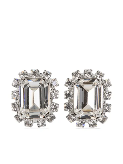 Jennifer Behr Diana stud earrings Silver 50RA70CRYSTAL