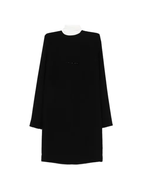Nº21 scarf-detail two-tone minidress Black H1415159