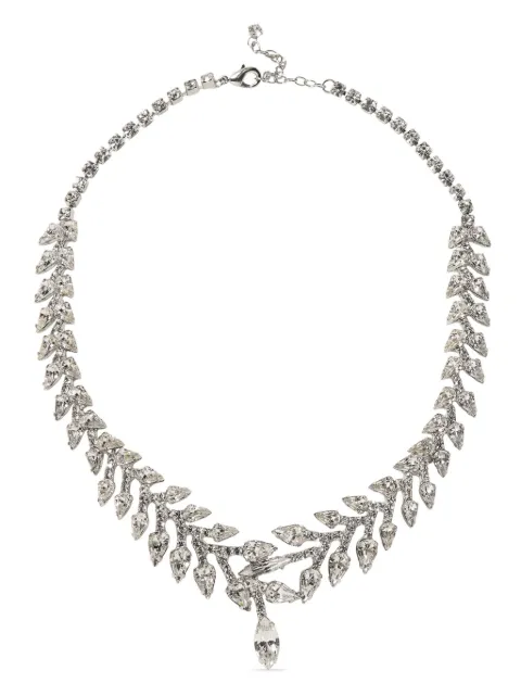 Jennifer Behr Arden crystal necklace Silver 50PB17CRYSTAL